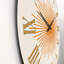 Orange Sun Print II - horloge murale moderne-60328179