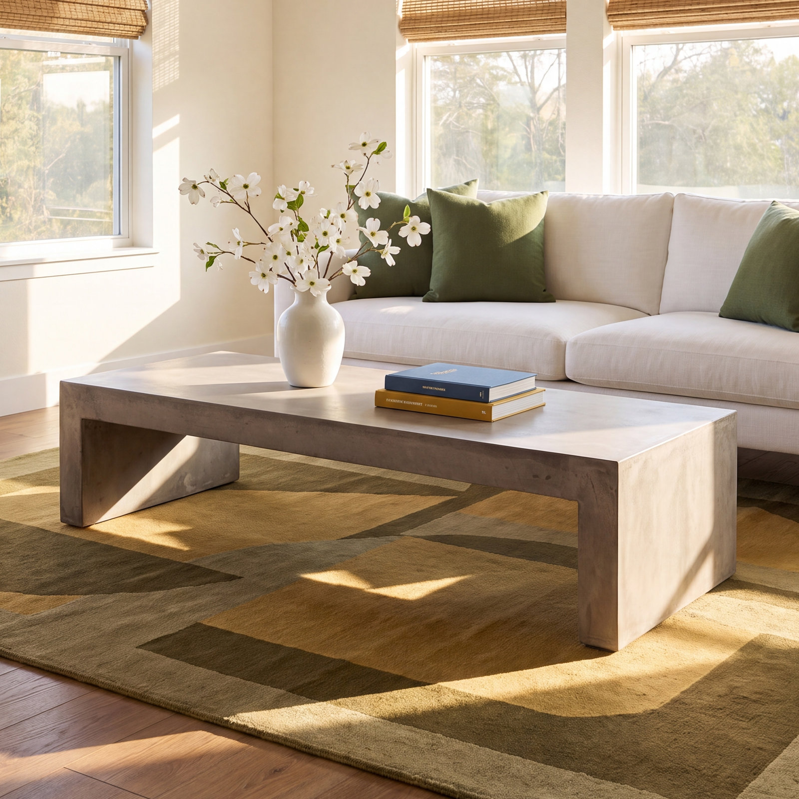 Katherine Single Coffee Table, Gray