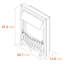Blenheim Adam 50.7cm W Fireplace Insert with 6824.28 BTU-635983544