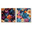 Harrelson - Ensemble de 2 collages carrés floraux-101845947-101845944