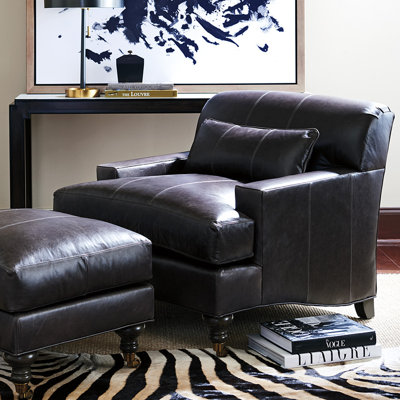 Chaise en cuir Oxford