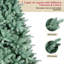 Arbre de Noël artificiel épinette bleue non éclairé -2037760601
