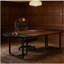 Table d'ordinateur Curved Design, bureau de direction haut, table de réunion, table de bureau