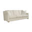 Leah 99" Sofa in High Performance Asbury Oatmeal Fabric