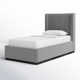 Chamblis Upholstered Wingback Bed