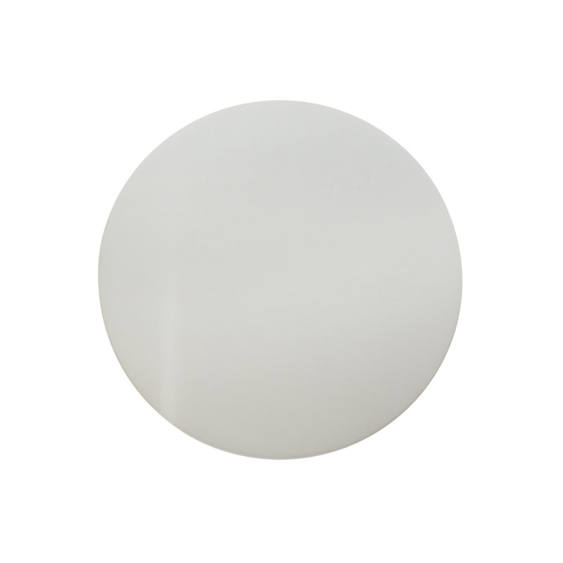 Ambiance - Applique murale ronde à rétroéclairage à température de couleur réglable ADA, Blanc mat