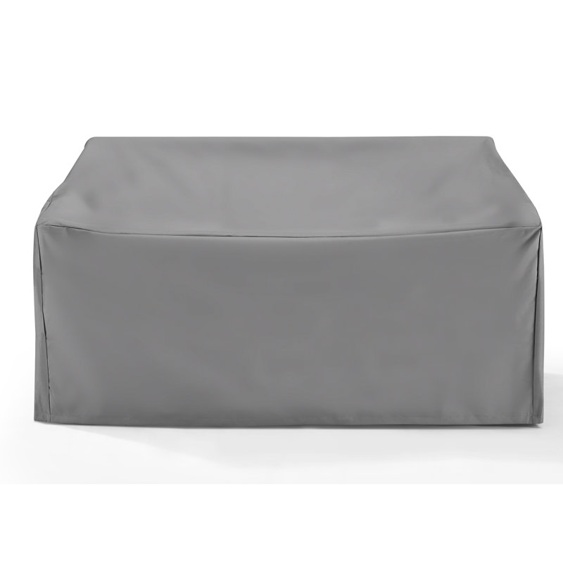 Lined Patio Loveseat Cover, Gray