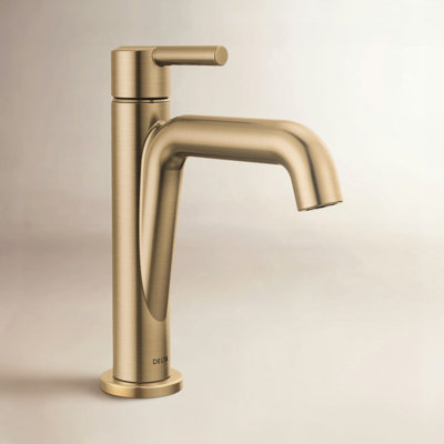 Nicoli Single-Hole Bathroom Faucet with Drain