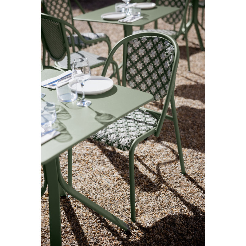 Resto Outdoor Square Side Table, Cactus