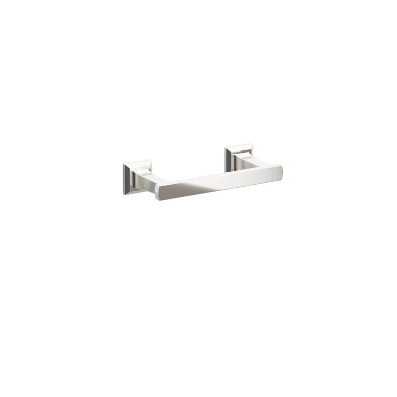 Wall Mounted Toilet Paper Holder, Polished Nickel