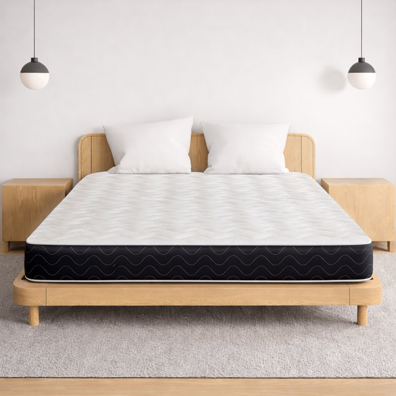 Symple Stuff Open Coil Mattress, Small Double (4')