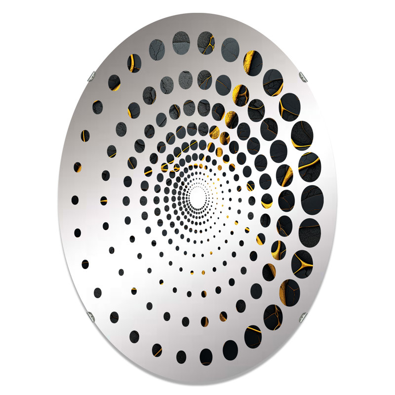 Miroir mural oval, 35,4 po x 23,6 po