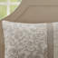 Édredon 8 pièces pour grand lit - édredon brodé, microfibre, taies décoratives, lavable à la machine