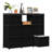 8-Drawer TV Stand Dresser – Wide Bedroom Console Storage
