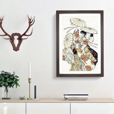Dancer by Katsukawa Shunsho - Picture Frame Painting Print