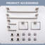 Ensemble de quincaillerie de salle de bain 10 pièces-93687840