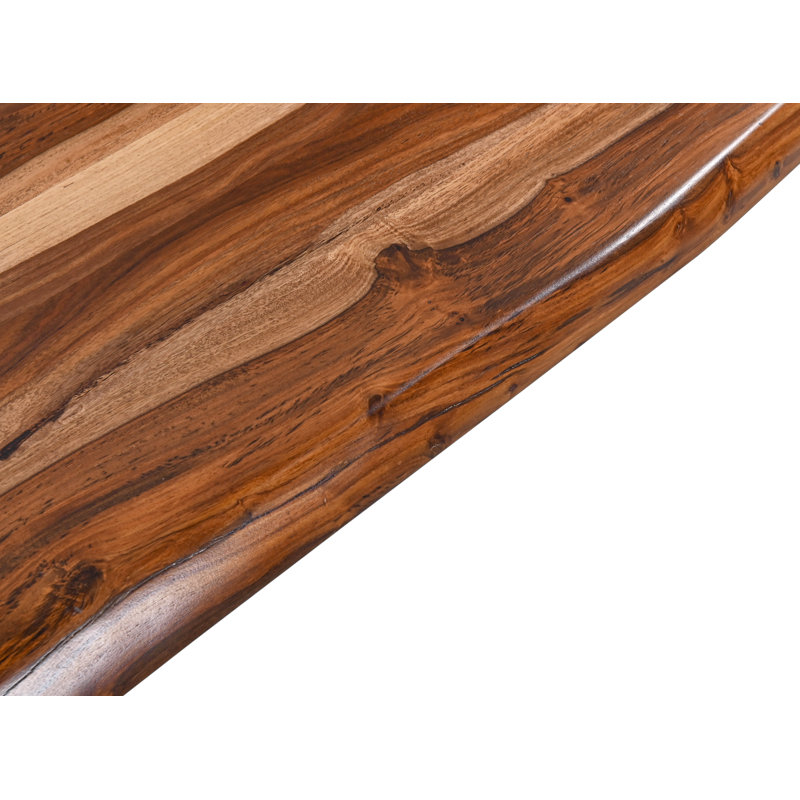 Rosewood 90" Bench in Natural Sheesham, 18" H x 68" W x 18" D