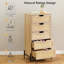 Commode d'appoint en fer Analeah-1254297111