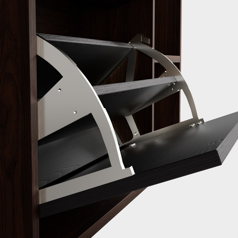Armoire de rangement pour chaussures 15 paires avec tablette