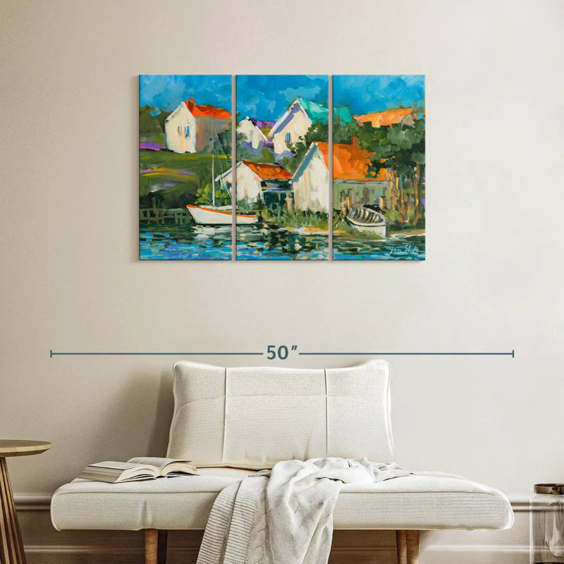 Alvord Lake Town, 24" H x 38" W