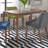 Didmarton 4 Person Rectangular Table Set w/ Blue Upholstered Chairs-36504912