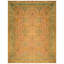Gorgeous Oversized Coral Filed With Seafoam Green Antique Turkish Oushak Rug