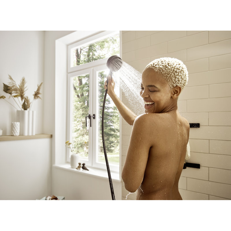 hansgrohe Pulsify S Wallbar Set 105 3-Jet 24", 2.5 GPM, Matte Black