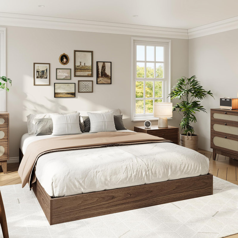 Bed, Brown