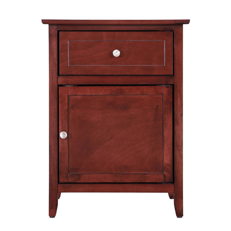 Table de chevet transitionnelle pour chaque chambre, Cerisier