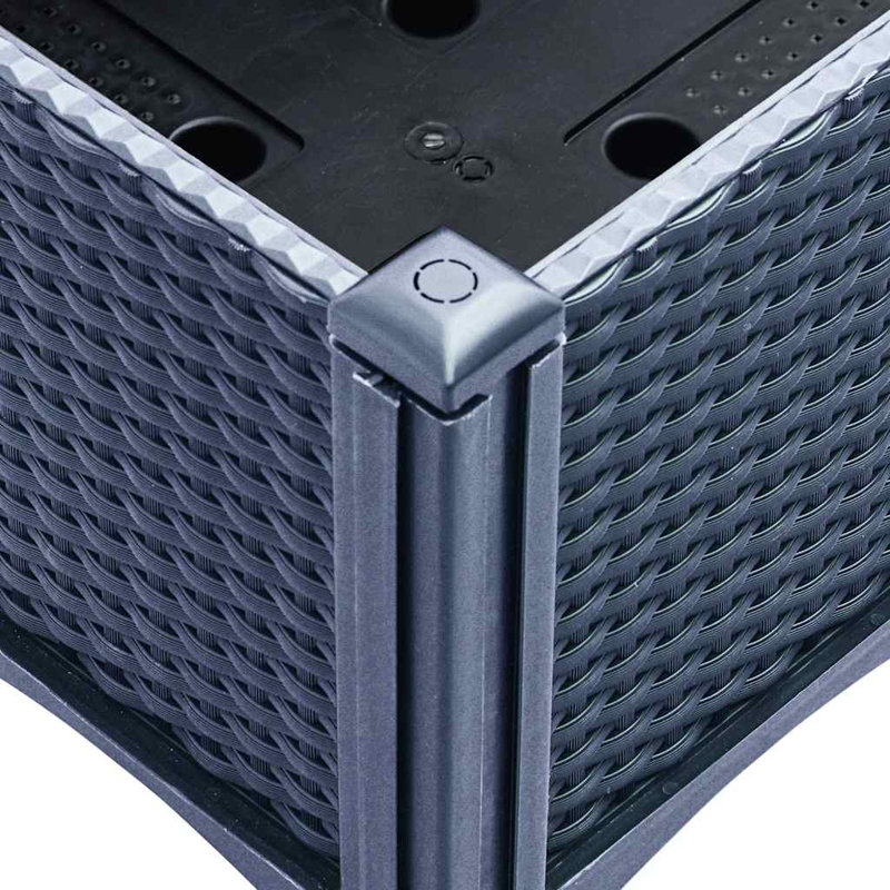 Alece Planter Box, Blue Grey