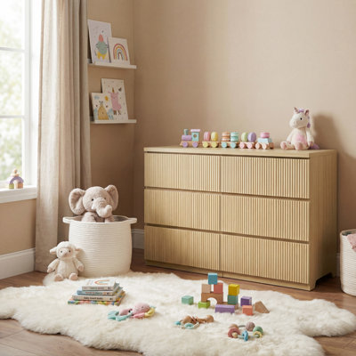 Commode 6 tiroirs Modern Modern