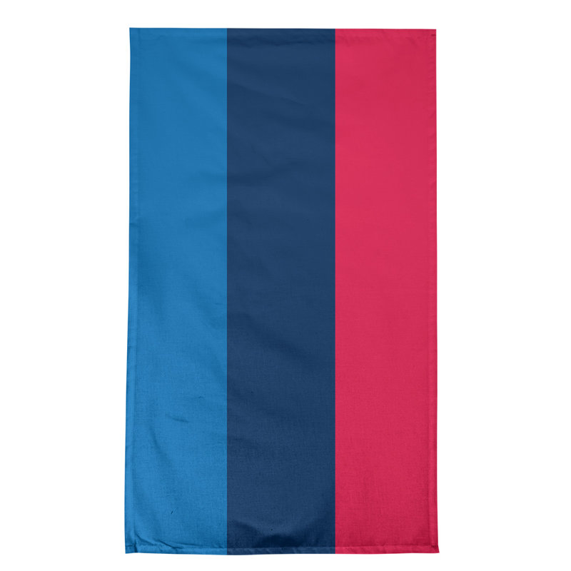 Tea Towel Kitchen Towel, Blue/Navy/Red, Cotton Blend