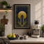 Deco Sunburst Art Deco - Wrapped Canvas-1715730984-1715730991