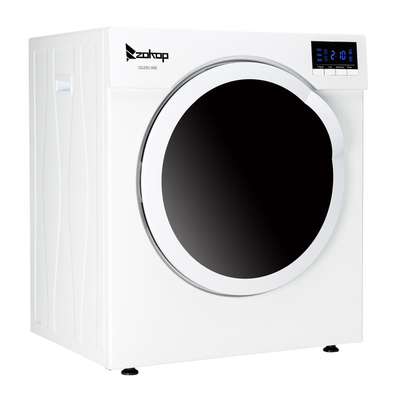 Séchoir à linge portatif 3,5 pi cu, blanc