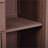 Modern 60.2''W Outdoor Kitchen Island with Wheels, Rolling Patio BBQ Kitchen Cart with Stainless Steel Top, Wood Grill Cart with Spice Rack&Wine Rack,2 Drawers-2047275956-2047275957