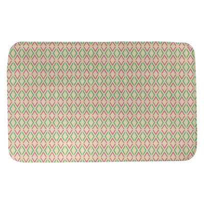 Tapis pour salle de bain diamants Leffel