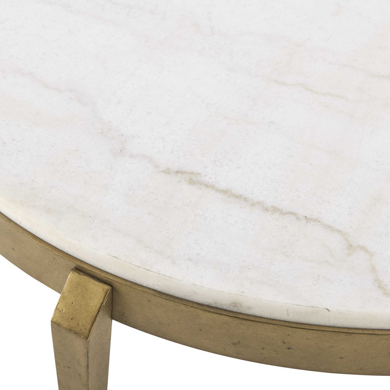  Tylan Round Marble Coffee Table