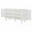 Structure de grand lit avec rangement dissimulé Conception tissée moderne, durable et peu encombrante-1456018197-1456018199