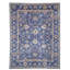 Hand Knotted Wool Area Rug in Navy