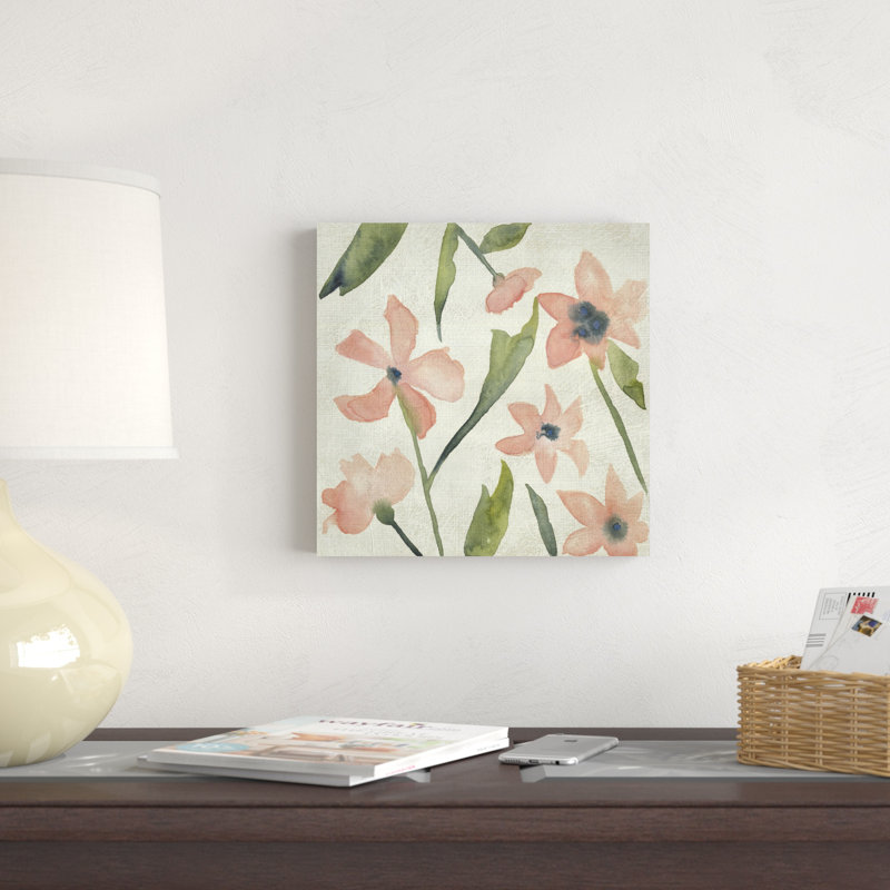 Rosé rosé IV, H 12 po x l 12 po