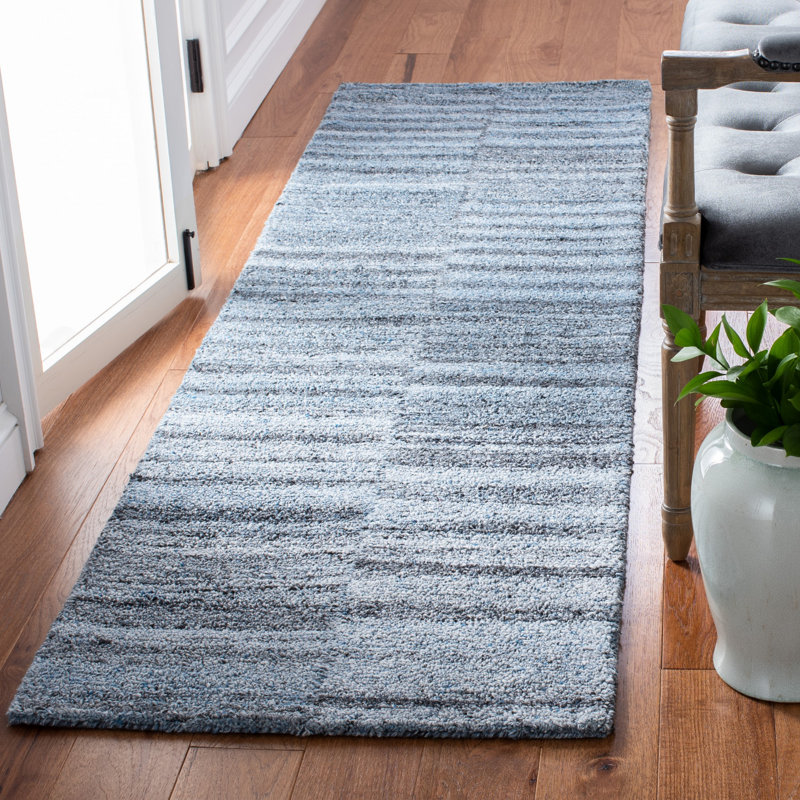 Tapis rayé performance Amedea, Tapis de couloir 2 pi 3 po x 8 pi