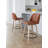 Thea 26" Fixed-Height Counter Stools with Bent Wood Legs & Round Footrest-84974518