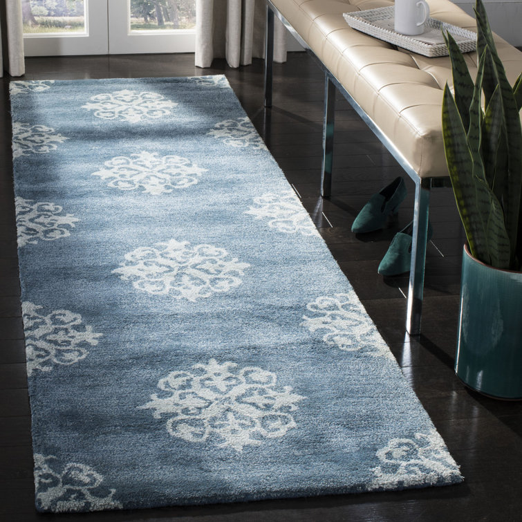 Steve Hand Tufted Wool Damask Rug