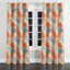 Rideaux abstraits pour chambre à coucher - Rideau à œillets motif bord de mer - 1 panneau-1873036386-1873036385