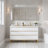Recessed Or Surface Wall Mount Bathroom Medicine Cabinet With Adjustable Glass Shelves-109100812-126374940