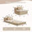Compression Sofa,Convertible Floor Sofa Bed With Fixed-Shape Frame,Single Seater Boneless Modular Sectional Sofa,No Assembly Required,Chenille Fabric,For Living Room Bedroom-1042717479