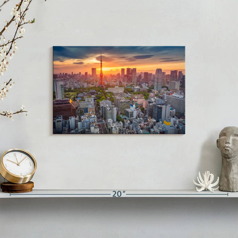 Nicci Tokyo Twilight, 8" H x 12" W