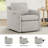 Bradner 29.5'' W Swivel Power With USB-1909590784