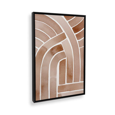 Braided Earth v2 Print on Rolled Canvas