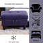 Kentvale Faux Leather Ottoman-291785192